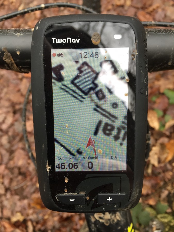 GPS portable de randonnée TwoNav Anima avec la carte IGN France