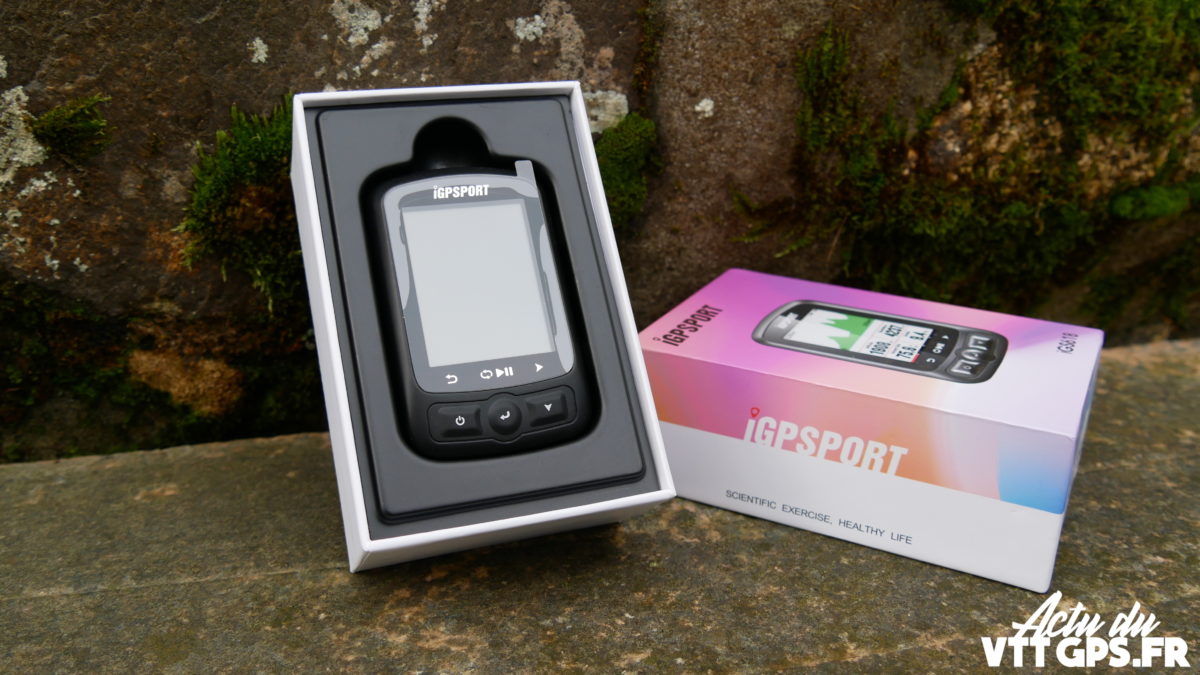 Test GPS VTT IGS 618 from IGSPORT - STRAVA compatible 