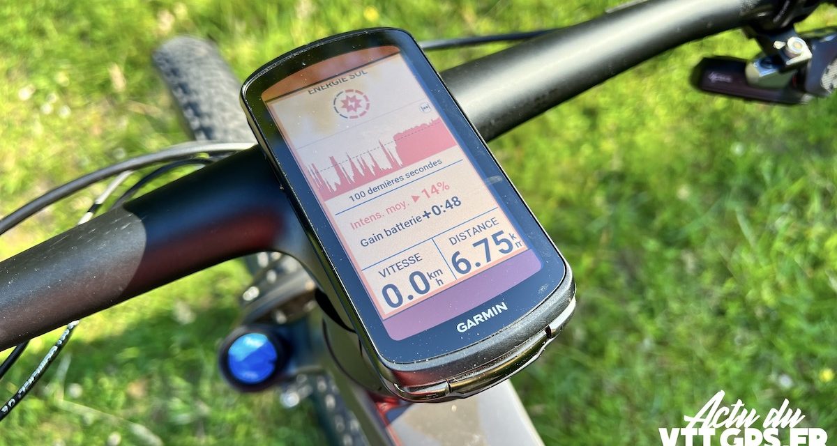 Garmin Edge 1040 Solar Compteur de vélo GPS