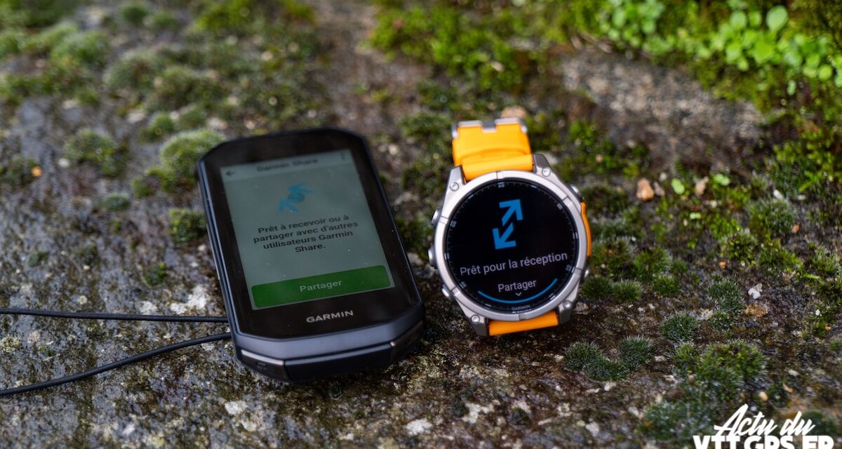 TUTORIEL : GARMIN SHARE – RETOUR DU PARTAGE ENTRE APPAREILS GARMIN